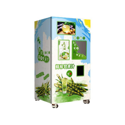 Self-Service Original Sugarcane Juice Vending Machine With Intelligent Cleaning System For Shopping Mall