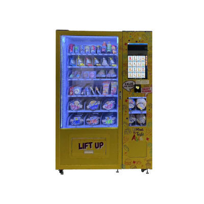 User-Friendly Fresh Food Vending Machine With Multiple Payment Options