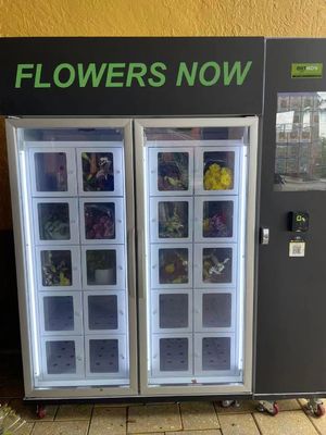Cooling System -18-20C Cheese Vending Machine With Max.40 Merchandise Variety