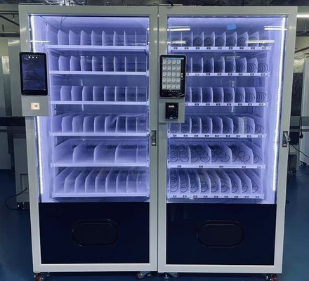 Metal Frame Small Business Vending Machine With Elevator And Infrared Detection System