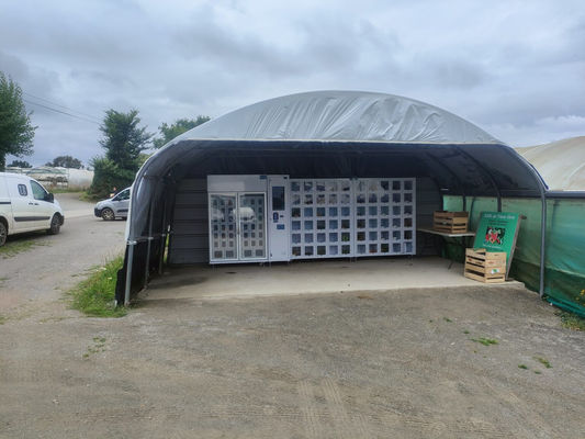 R290 Green Gas Compressor Fresh Food Vending Machine High Durability And Security