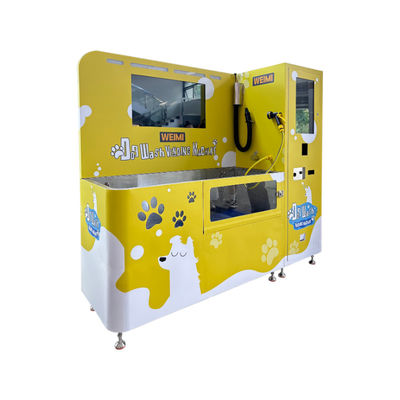 Convenient Self Service Dog Washing Machine For Pet Stores Features 21.5 Inch Touchscreen And 32 Inch LCD Screen