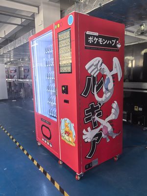 4G SIM Card Internet Customize Vending Machine 270-540 Capacity Bill / Coin / Bank Card / Credit Card / E-wallet Payment System