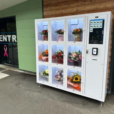 Versatile Products  In Locker Vending Machine For Fresh Flowers Bouquets Farm Products