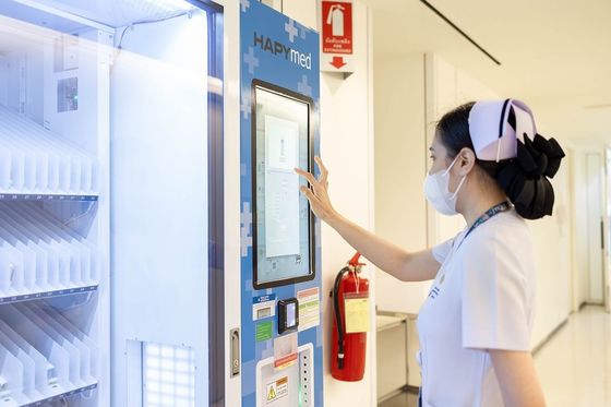 Healthy Workforce Pharmacy Vending Machine For Workplaces Factories With Fast And Easy Access To Essential Medicines