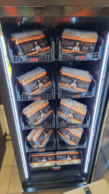Remote Operation Metal Ice Cubes Vending Machine for Fast and Convenient Service