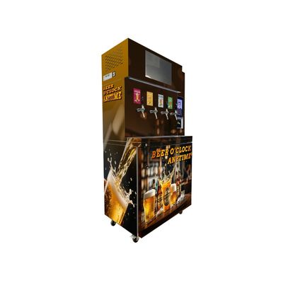 Revolutionize Your Business with Self Service Vending Machines W97*D66*H205 Cm Internet 4G SIM Card/LAN