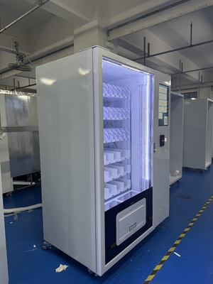 Customizable Metal Frame Frozen Food Vending Machine with Optional Stickers and 350-600 Capacity