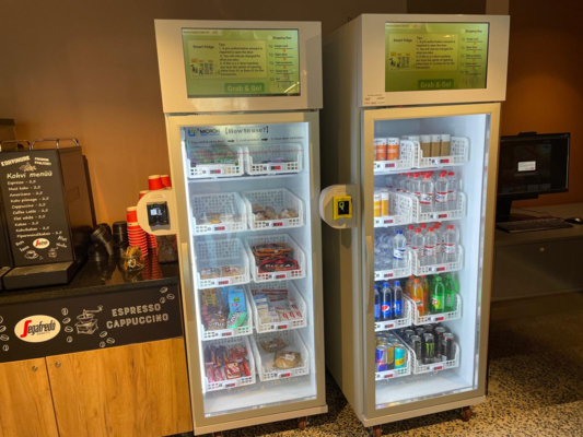 AI Vending Machine Kit for Fridge Conversion with Card Reader