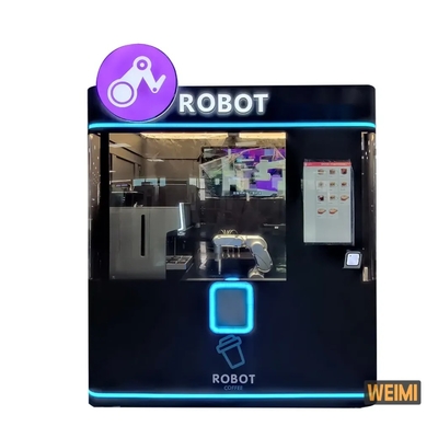 Automatic Coffee Robot Barista with Customizable Recipes