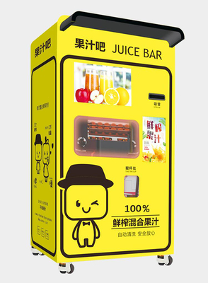 300W Fresh Orange Juice Vending Machine with Auto-Cleaning