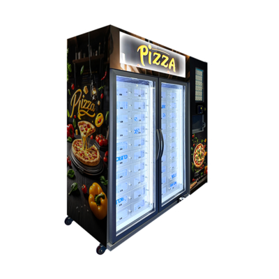 40-Locker Frozen Food Vending Machine with -22℃ Refrigeration