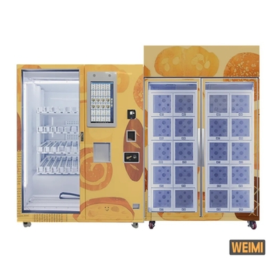 Combo Lift Locker Vending Machine 20 Lockers 22-Inch Touchscreen