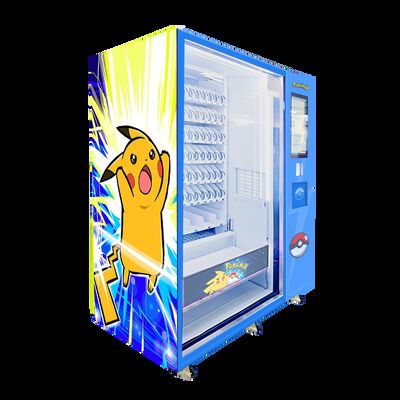 Monster Collection Vending Machine with 21.5-inch Touch Screen, Metal Frame, and Double Tempered Glass for Trading Cards