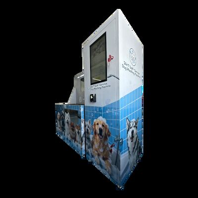 Self Service Dog Wash Station Designed for Parks Residential Communities and Gas Stations with Weather Resistant Materials