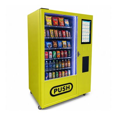 Snack Vending Machine Designed for Round The Snack and Drink Sales with High Capacity and User Friendly Interface