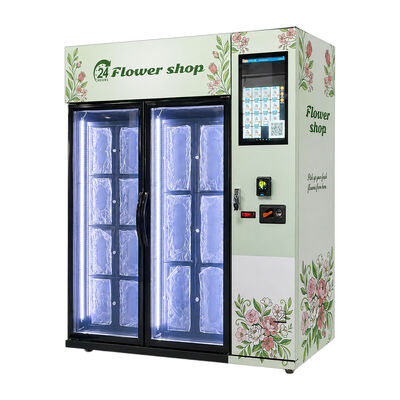 Flower Vending Machine providing convenient flower access and pickup solutions perfect for airports shopping malls and urban locations