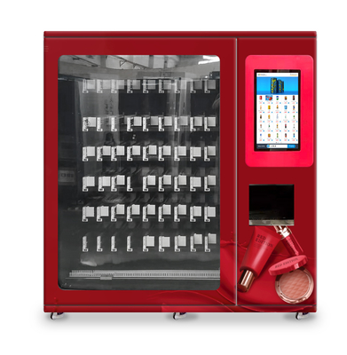 Lipsticks Cosmetics Vending Machine Adjustable Channel Width Function
