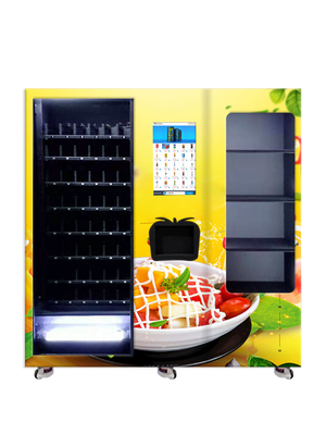 Automatic Fruit Saland Vending Machine For Office Builing 10 Adjustable Channels, Channel Width Adjustable, Micron