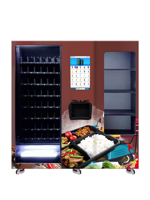 Automatic Healthy Lunch Box Vending Machine Card Payment System