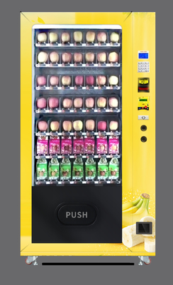 Metal Frame Snack Food Vending Machines / Banana Vending Machine