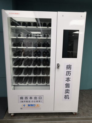 Bagged Rice Conveyor Vending Machine With LED Lighting Adjustable Height