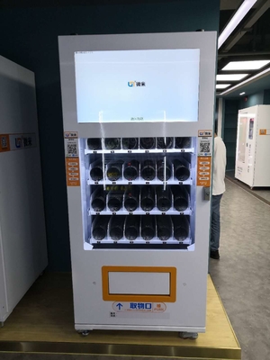 Customized Sticker Electronic Automatic Vending Machine With Metal Frame