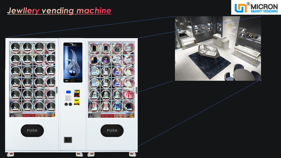 22 Inch Touch Screen Light Jewellery Vending Machine With Showroom