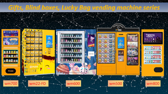 Lucky Box Gift Smart Vending Machine With 22 Inch Touch Screen Vending Machine