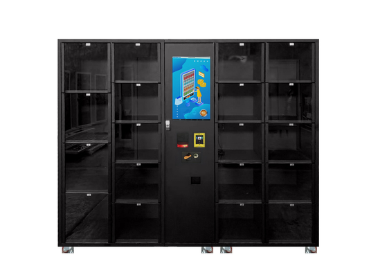 22 Inch Touch Screen Door Bear Doll Locker Vending Machine With Smart System Micron Vending Machine