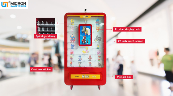 Custom Vending Machine Micron Smart Toy Vending Machine With Display Ark And Touch Screen