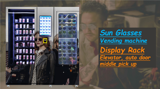 large vending machine with elevator no cooling for toy and car product With 22 Inches Touch Screen vending machine