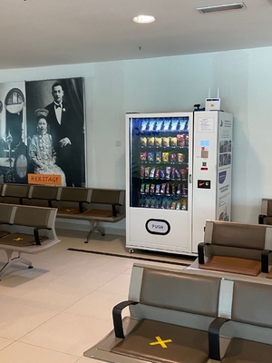 Coin Operated Smart Automatic Malaysia Vending Snack Drink Vending Machine In Philippines Support E-Wallet