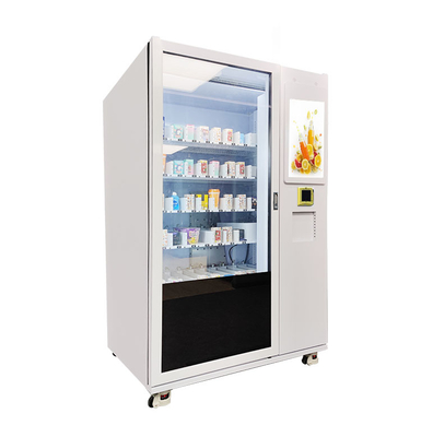 Custom Canned Wine Vending Machine Glass bottle With Xy Elevator And Age Verification