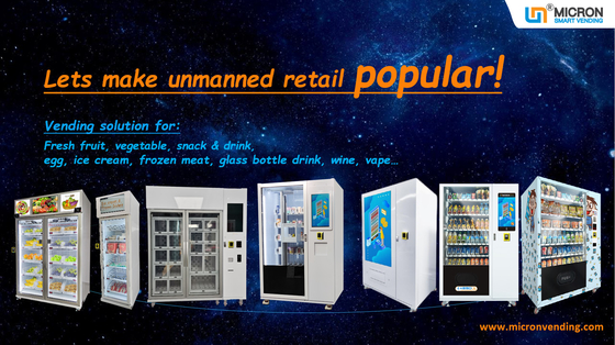 Smart Vending Machine Can Also Display Product Specification Micron smart vending machine