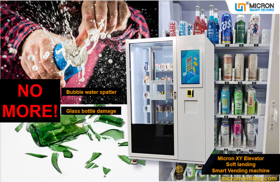 337 Capacity Elevator Type Custom Vending Machines With Micron Smart System